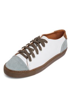 LaK Denizen White & Gris Shoe thumbnail 2