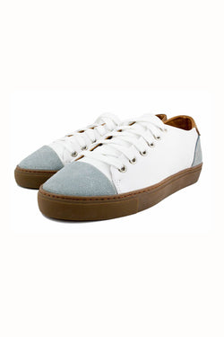LaK Denizen White & Gris Shoe thumbnail 3