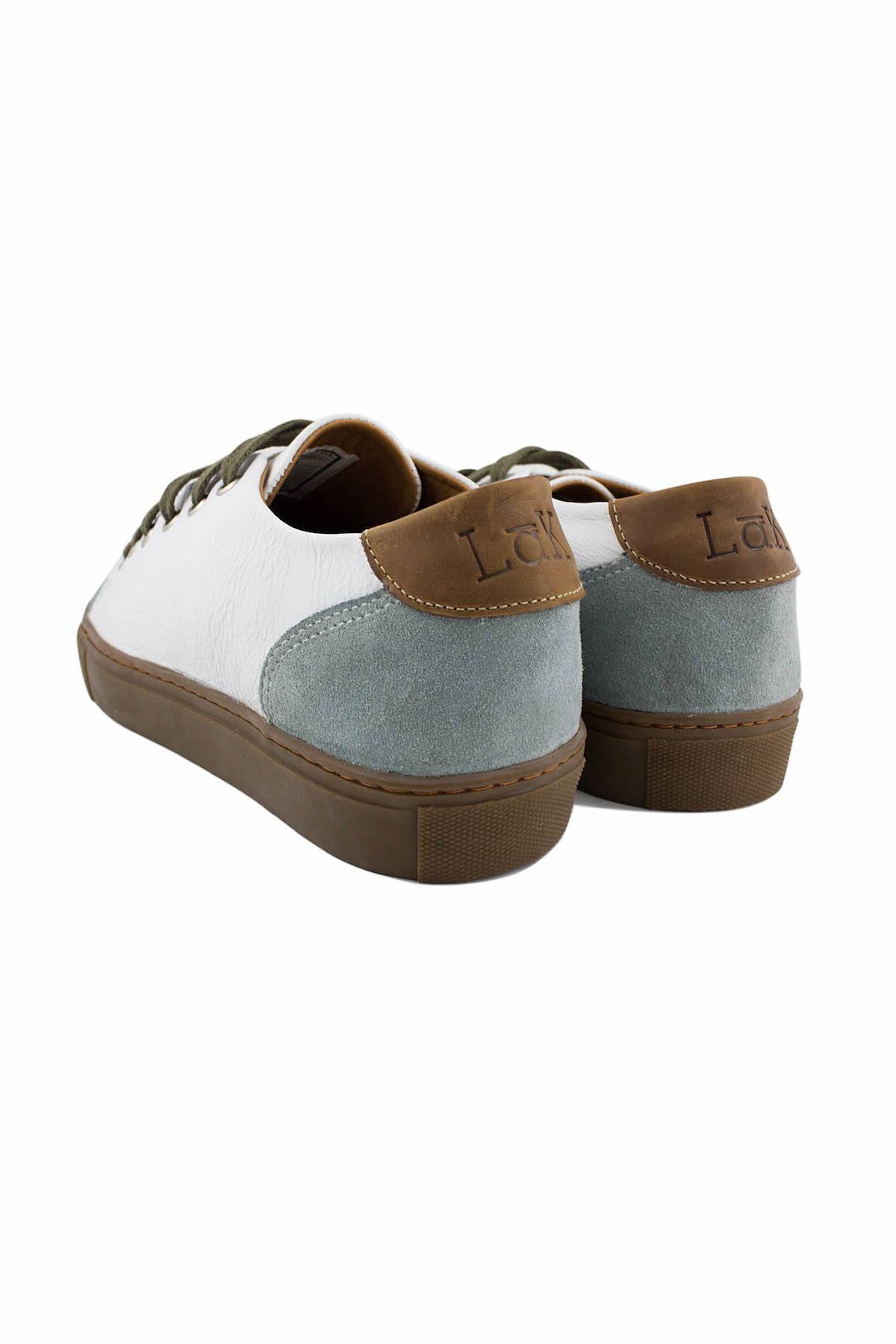 LaK Denizen White & Gris Shoe
