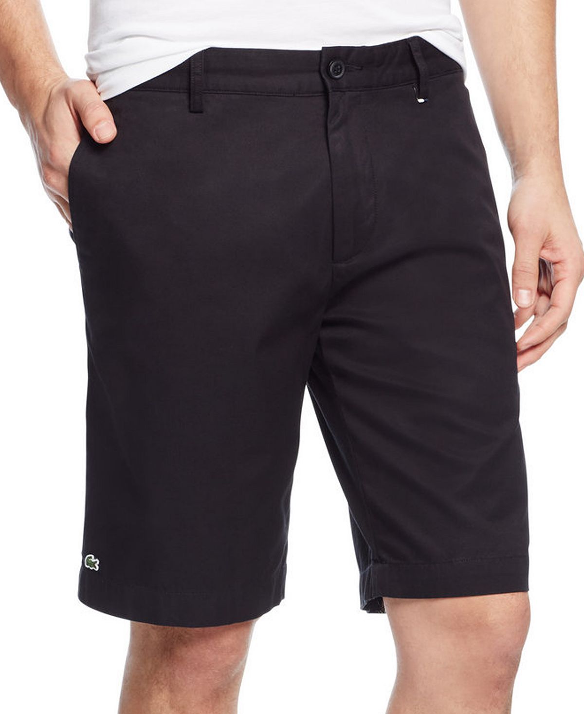 Lacoste 10" Bermuda Shorts Black