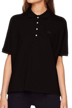 Lacoste Black Modern-Fit Flowing Stretch-Cotton Piqué Polo thumbnail 2