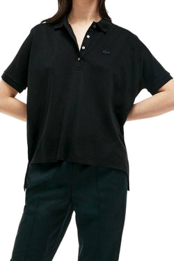 Lacoste Black Modern-Fit Flowing Stretch-Cotton Piqué Polo thumbnail 3