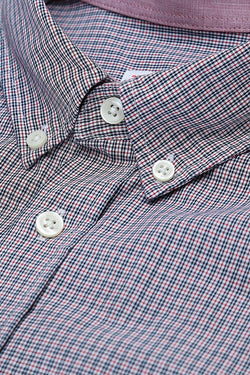 Lacoste Boreal-Blue/White Regular Fit Woven Shirt thumbnail 4