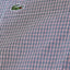 Lacoste Boreal-Blue/White Regular Fit Woven Shirt