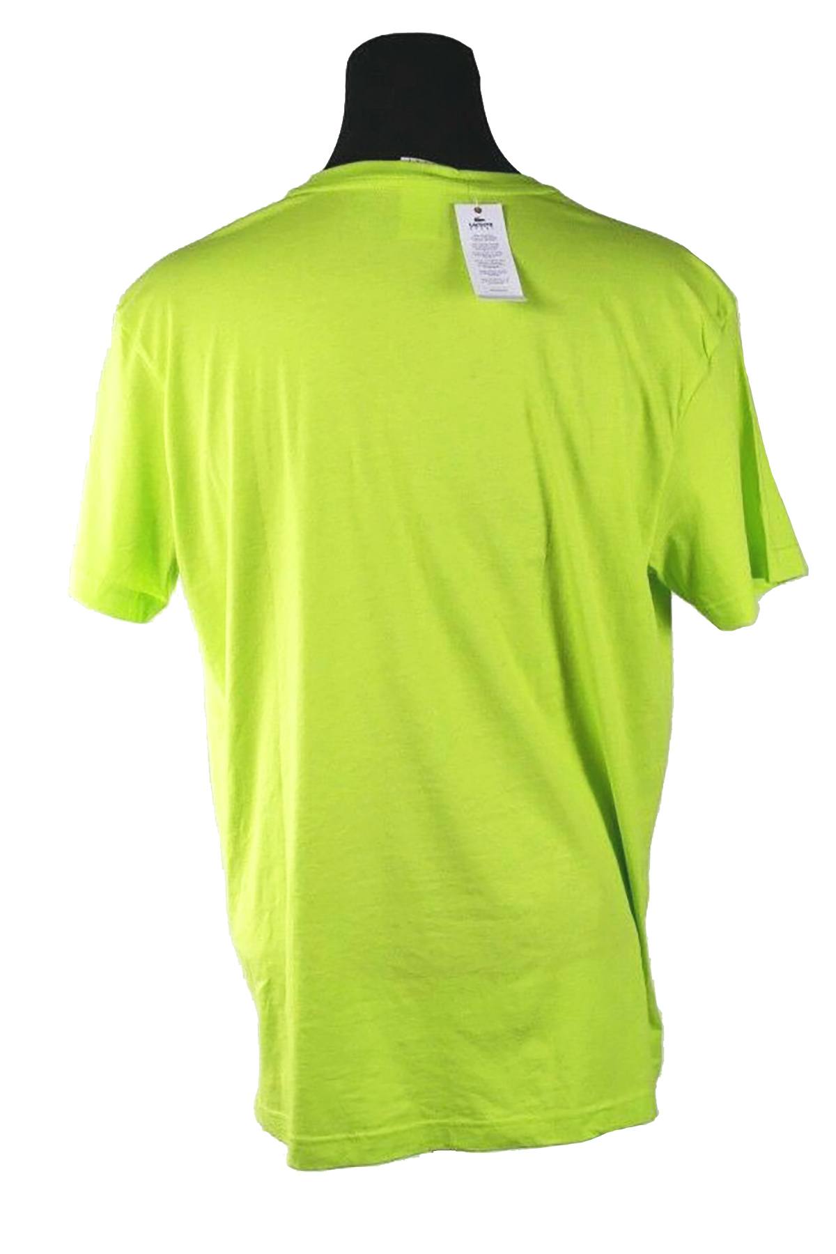 Lacoste Sport Neon-Green Graphic 1927 T-Shirt