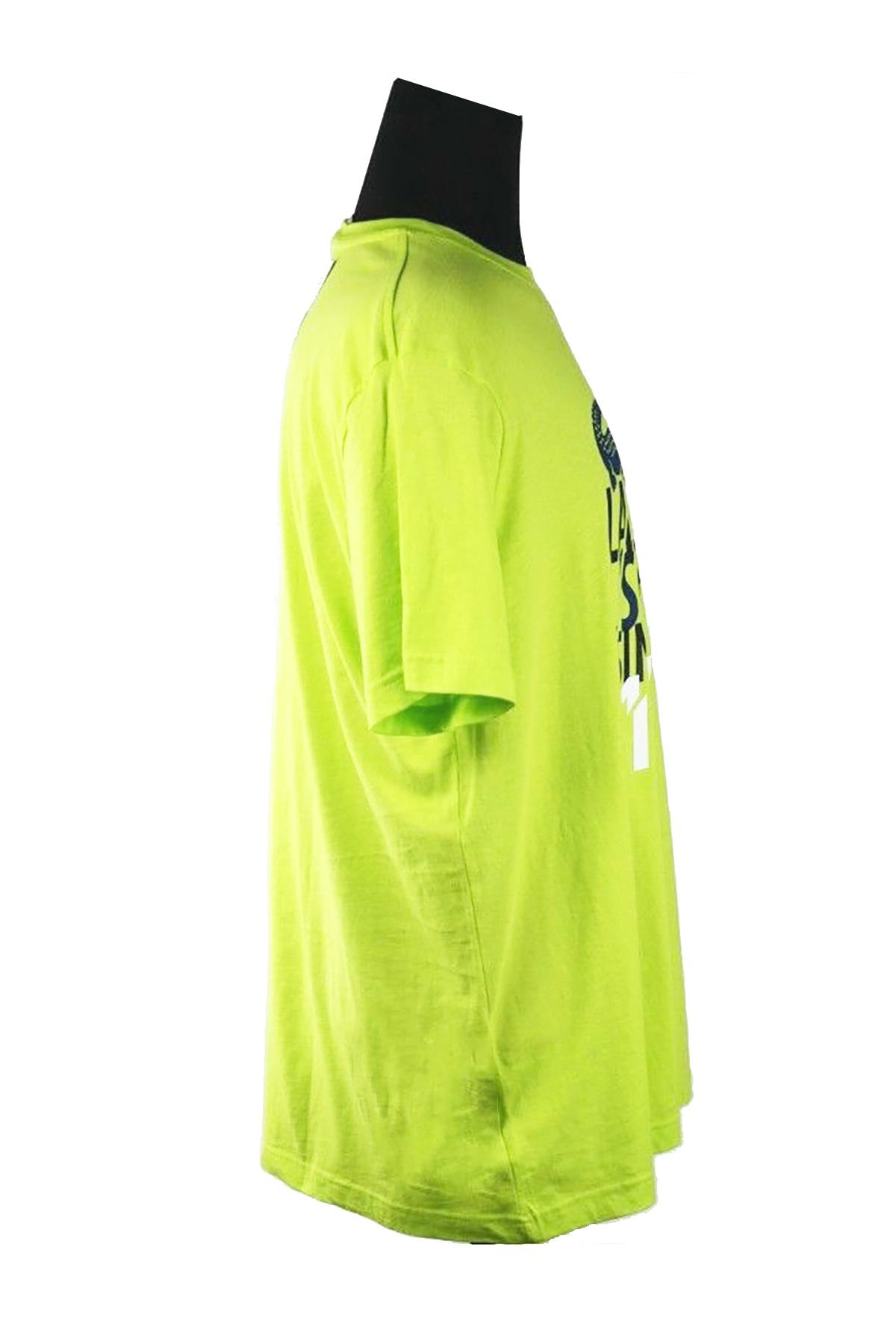Lacoste Sport Neon-Green Graphic 1927 T-Shirt