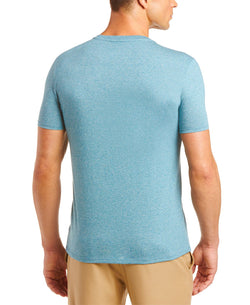 Lacoste V-neck Pima Cotton T-shirt Danube Chine thumbnail 3