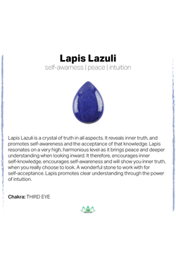 Lapis Lazuli Third Eye 7-Chakra Reiki Healing Bracelet thumbnail 2