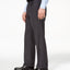 Lauren Ralph Lauren 100% Wool Double-reverse Pleated Dress Pants Charcoal