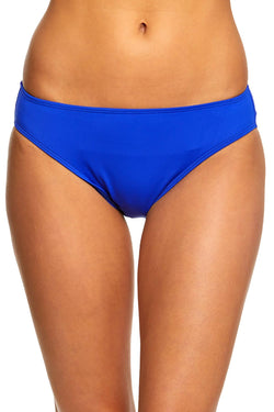 Lauren Ralph Lauren Beach Club Solids Hipster Bottom in Capri Blue thumbnail 3
