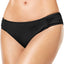 Lauren Ralph Lauren Black Solid Tab Hipster Bikini Bottom