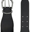 Lauren Ralph Lauren Black/White Cornwall II Stretch Belt