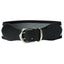 Lauren Ralph Lauren Black/White Cornwall II Stretch Belt