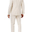 Lauren Ralph Lauren Brown/Cream Seersucker Ultraflex Suit
