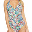 Lauren Ralph Lauren Cabana-Paisley Halter Mio One-Piece