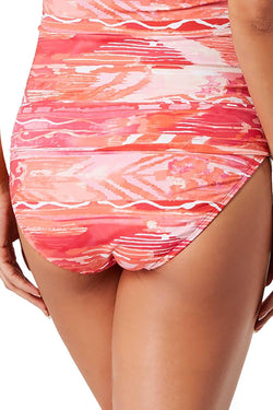 Lauren Ralph Lauren Calypso Bikini Bottom in Pink/Coral thumbnail 4