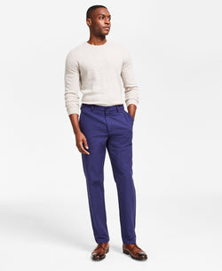 Lauren Ralph Lauren Classic-fit Cotton Stretch Performance Dress Pants Navy thumbnail 2