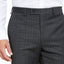 Lauren Ralph Lauren Classic-fit Stretch Check Flannel Dress Pants Grey