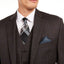 Lauren Ralph Lauren Classic-fit Ultraflex Stretch Brown/blue Windowpane Suit Separate Jacket Brown/blue
