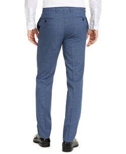Lauren Ralph Lauren Classic-fit Ultraflex Stretch Dress Pants Blue Mini Houndstooth thumbnail 2