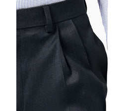 Lauren Ralph Lauren Classic-fit Ultraflex Stretch Micro-twill Pleated Dress Pants Navy thumbnail 4