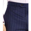 Lauren Ralph Lauren Classic-fit Ultraflex Stretch Navy Blue Stripe Suit Pants Navy