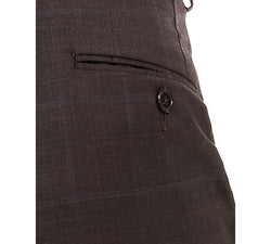 Lauren Ralph Lauren Classic-fit Ultraflex Stretch Suit Separate Pants Brown/blue thumbnail 4