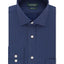 Lauren Ralph Lauren Classic/regular-fit Non-iron Ultraflex Performance Stretch Dot Dress Shirt Navy