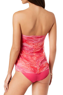 Lauren Ralph Lauren Coral-Reef Calypso Flyaway Convertible Swimsuit thumbnail 4