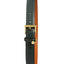 Lauren Ralph Lauren Dark Pine-Green Stingray-Embossed Leather Charm Belt