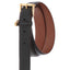 Lauren Ralph Lauren Dark Pine-Green Stingray-Embossed Leather Charm Belt