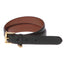 Lauren Ralph Lauren Dark Pine-Green Stingray-Embossed Leather Charm Belt