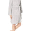 Lauren Ralph Lauren Grey Shawl-Collar Fleece Short Robe