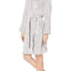 Lauren Ralph Lauren Grey Shawl-Collar Fleece Short Robe