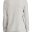 Lauren Ralph Lauren Heather-Grey Striped Fitted Lounge Top