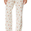 Lauren Ralph Lauren Ivory/Floral Fleece PJ Set