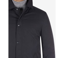 Lauren Ralph Lauren Lotus Polyester Filled Overcoat With Gator Black thumbnail 4