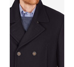 Lauren Ralph Lauren Luke Wool-blend Classic-fit Peacoat Dark Navy thumbnail 4