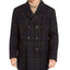 Lauren Ralph Lauren Luke Wool-blend Classic-fit Peacoat Navy Plaid
