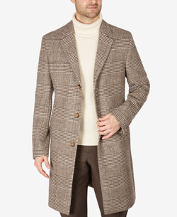 Lauren Ralph Lauren Men’s Luther Luxury Blend Overcoat Olive thumbnail 1