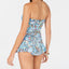 Lauren Ralph Lauren Mystic Paisley Tummy-control One-piece Swimdress Blue Paisley