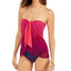 Lauren Ralph Lauren Ombr Palm Flyaway One-piece Swimsuit Pink Ombre