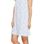 Lauren Ralph Lauren PLUS Blue/Floral-Print Lace-Trim Night-Gown
