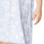 Lauren Ralph Lauren PLUS Blue/Floral-Print Lace-Trim Night-Gown