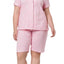 Lauren Ralph Lauren PLUS Pink-Paisley Bingham Bermuda Pajama Set
