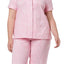 Lauren Ralph Lauren PLUS Pink-Paisley Bingham Bermuda Pajama Set