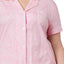 Lauren Ralph Lauren PLUS Pink-Paisley Bingham Bermuda Pajama Set