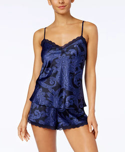 Lauren Ralph Lauren Paisley-Print Satin Pajama Set thumbnail 1