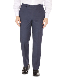 Lauren Ralph Lauren Pattern Classic-fit Ultraflex Stretch Dress Pants Navy/black Mini Check thumbnail 1