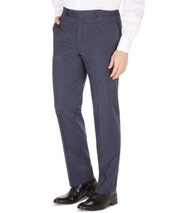 Lauren Ralph Lauren Pattern Classic-fit Ultraflex Stretch Dress Pants Navy/black Mini Check thumbnail 2